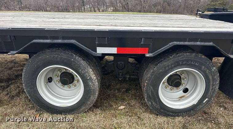 image for item EK0337 2023 Belshe DT255 equipment trailer