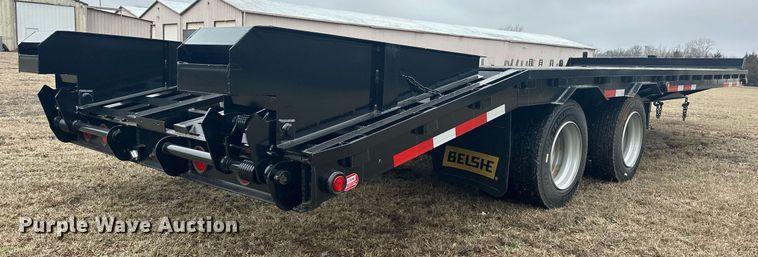 image for item EK0338 2023 Belshe DT255 equipment trailer