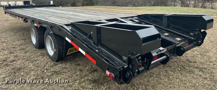image for item EK0338 2023 Belshe DT255 equipment trailer