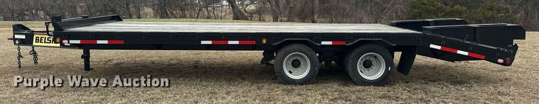 image for item EK0338 2023 Belshe DT255 equipment trailer