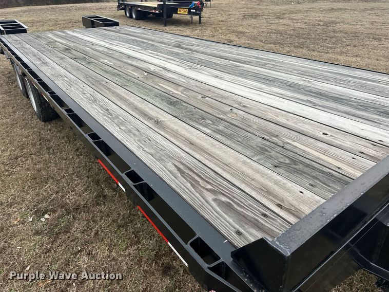 image for item EK0338 2023 Belshe DT255 equipment trailer