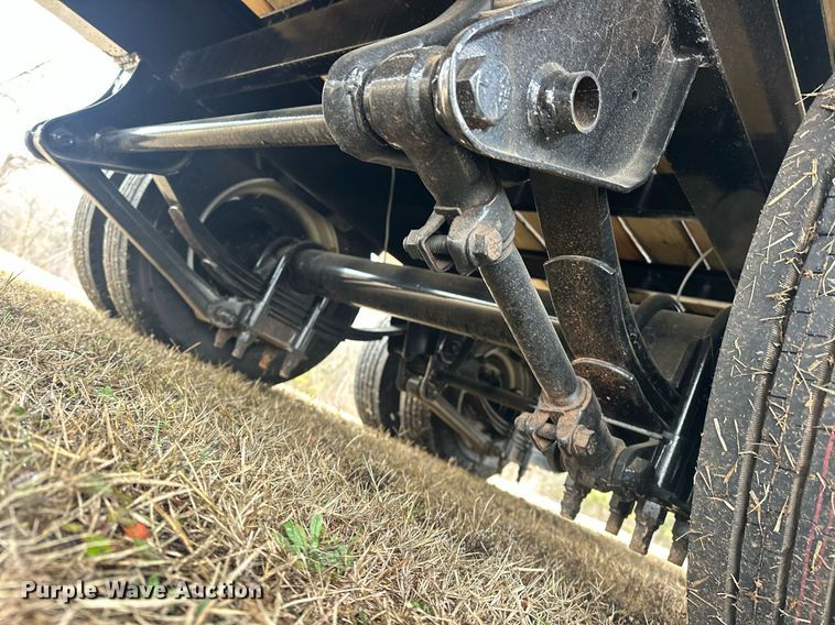 image for item EK0338 2023 Belshe DT255 equipment trailer