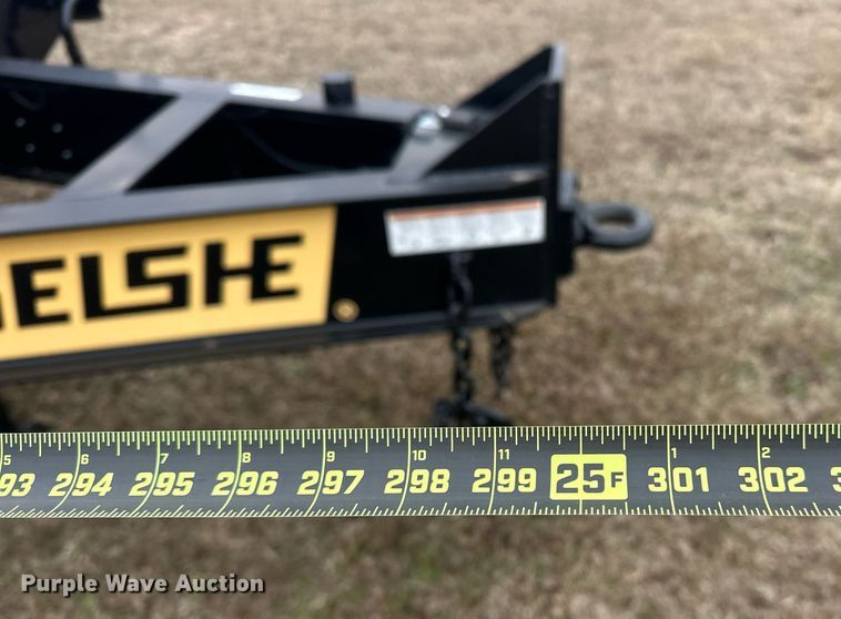 image for item EK0338 2023 Belshe DT255 equipment trailer