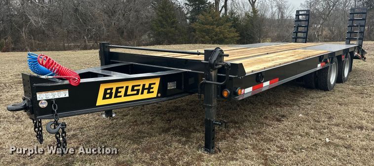 image for item EK0339 2023 Belshe T10-40 equipment trailer