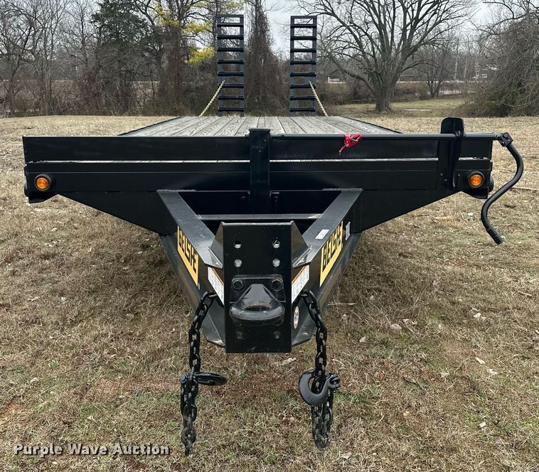 image for item EK0340 2023 Belshe DT255 equipment trailer