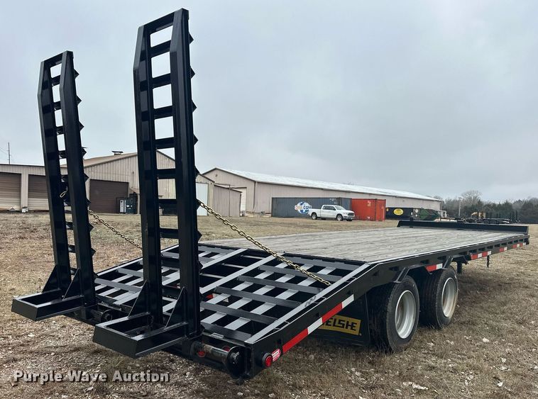 image for item EK0340 2023 Belshe DT255 equipment trailer