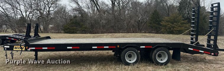 image for item EK0340 2023 Belshe DT255 equipment trailer