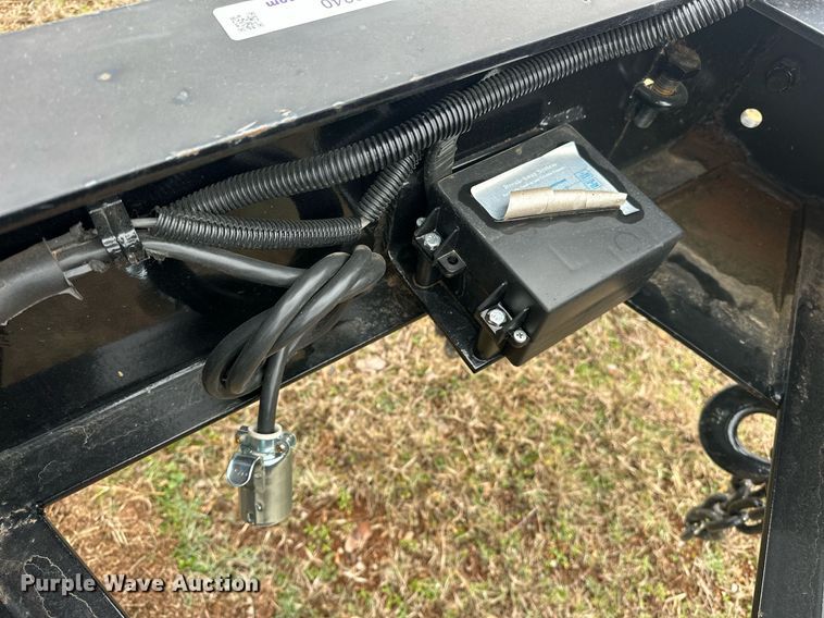 image for item EK0340 2023 Belshe DT255 equipment trailer