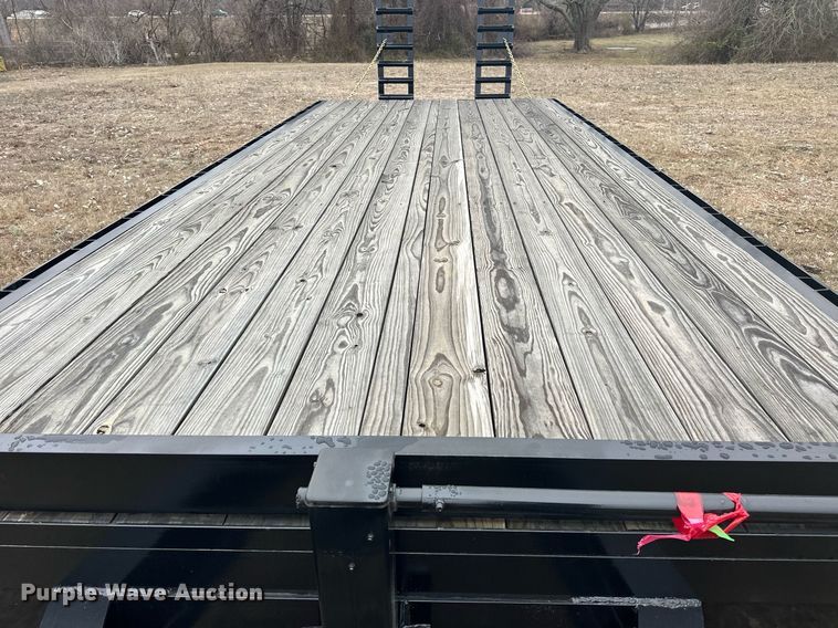 image for item EK0340 2023 Belshe DT255 equipment trailer