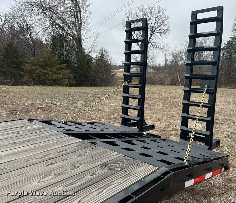 image for item EK0340 2023 Belshe DT255 equipment trailer