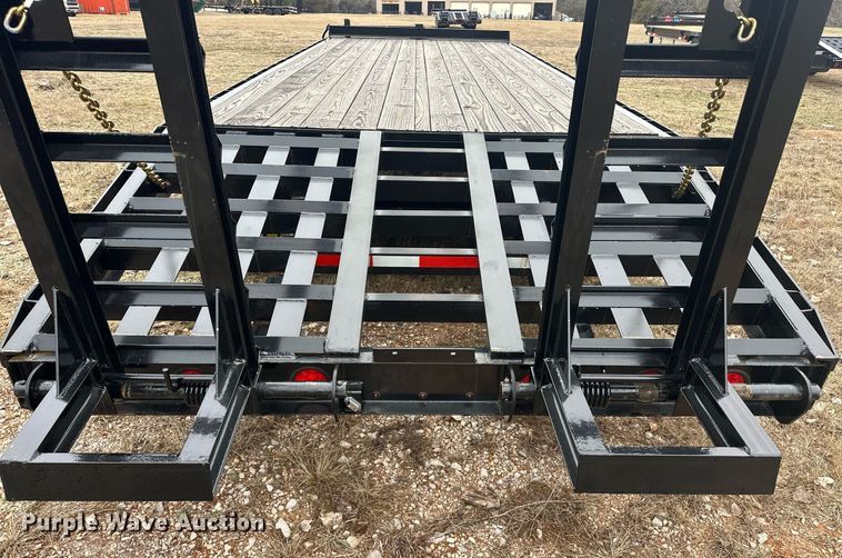 image for item EK0340 2023 Belshe DT255 equipment trailer