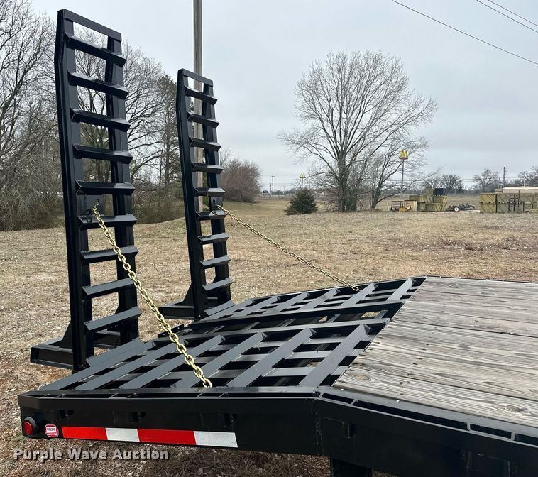 image for item EK0340 2023 Belshe DT255 equipment trailer