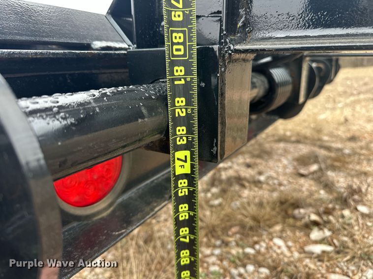 image for item EK0340 2023 Belshe DT255 equipment trailer