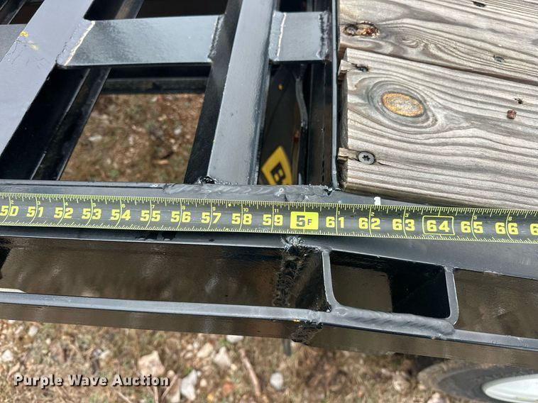 image for item EK0340 2023 Belshe DT255 equipment trailer