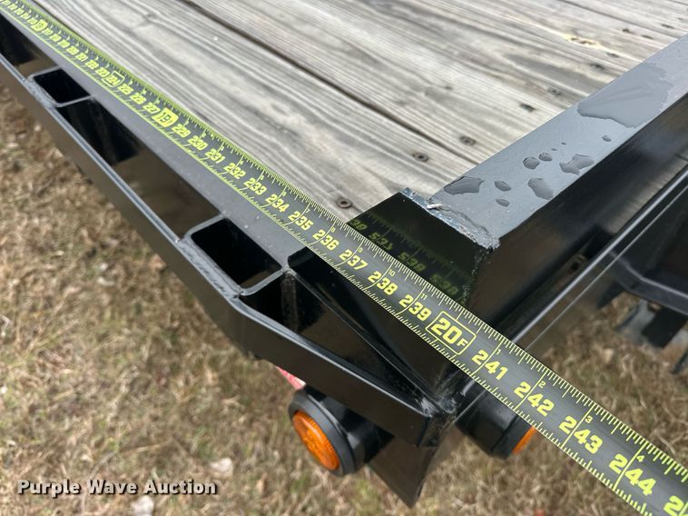 image for item EK0340 2023 Belshe DT255 equipment trailer