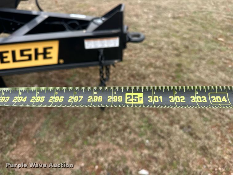 image for item EK0340 2023 Belshe DT255 equipment trailer