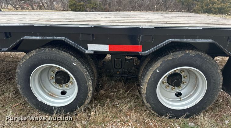 image for item EK0340 2023 Belshe DT255 equipment trailer