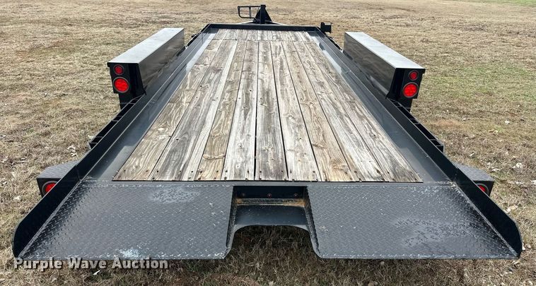 image for item EK0341 2023 Belshe TB14 tilt deck equipment trailer