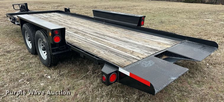 image for item EK0341 2023 Belshe TB14 tilt deck equipment trailer