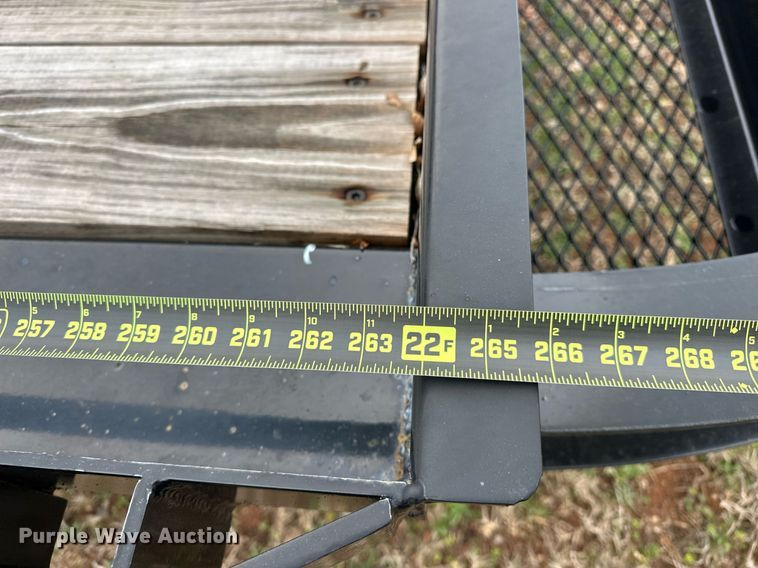 image for item EK0341 2023 Belshe TB14 tilt deck equipment trailer