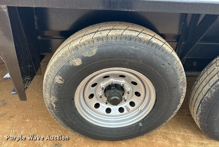 image for item EK0341 2023 Belshe TB14 tilt deck equipment trailer