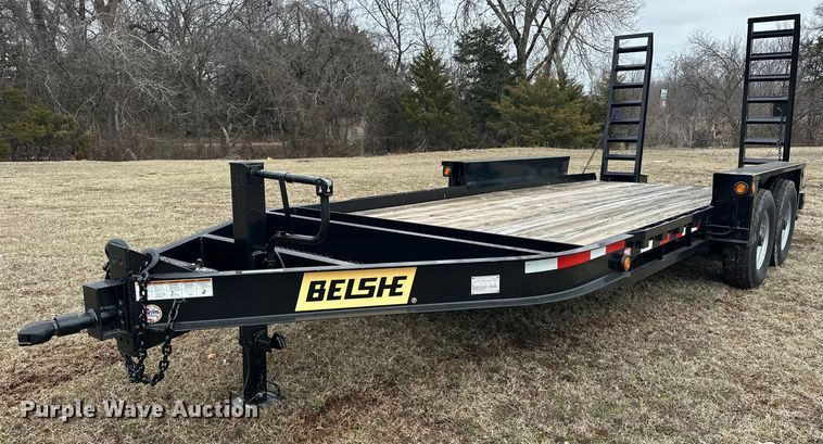 image for item EK0342 2023 Belshe WB12 equipment trailer