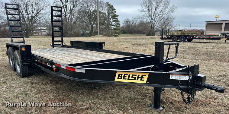 image for item EK0342 2023 Belshe WB12 equipment trailer