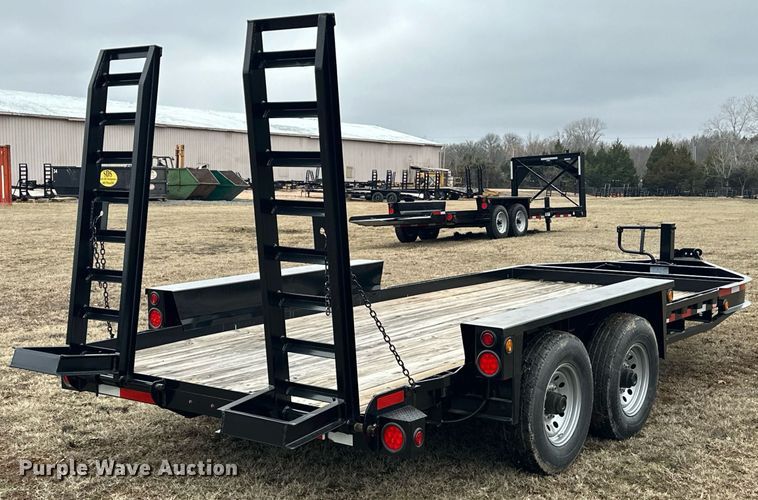 image for item EK0342 2023 Belshe WB12 equipment trailer