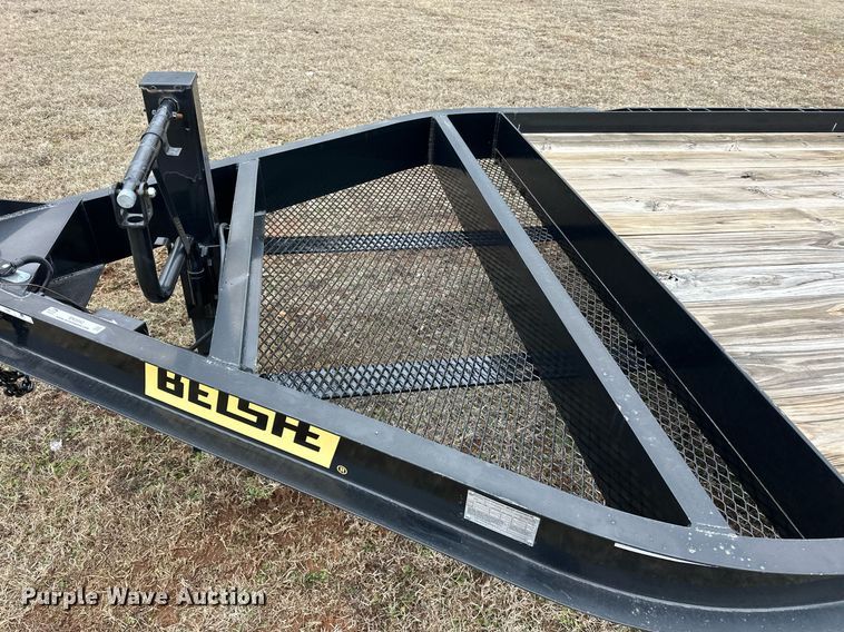image for item EK0342 2023 Belshe WB12 equipment trailer