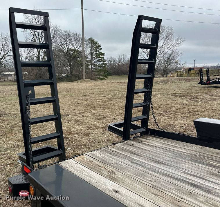 image for item EK0342 2023 Belshe WB12 equipment trailer