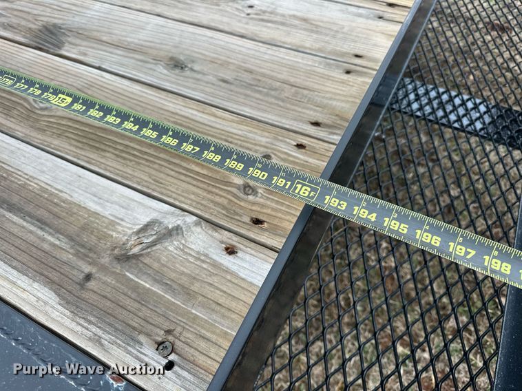 image for item EK0342 2023 Belshe WB12 equipment trailer