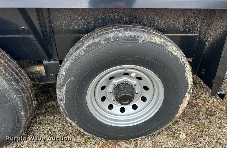 image for item EK0342 2023 Belshe WB12 equipment trailer