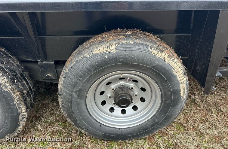 image for item EK0342 2023 Belshe WB12 equipment trailer