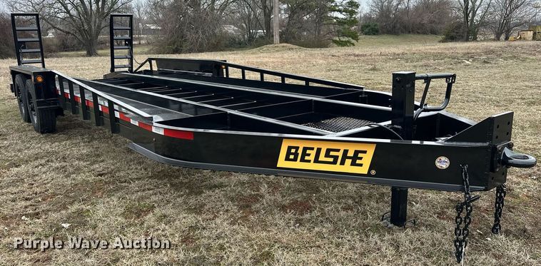 image for item EK0343 2024 Belshe BF10T-2EP equipment trailer