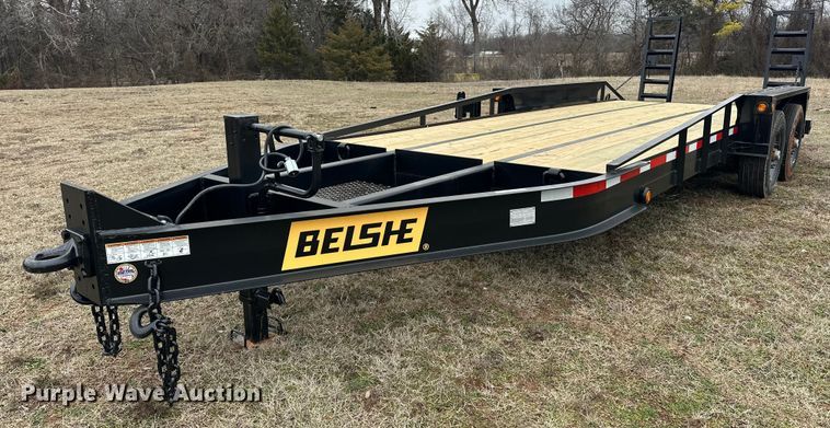 image for item EK0344 2023 Belshe BF10T-2EP equipment trailer