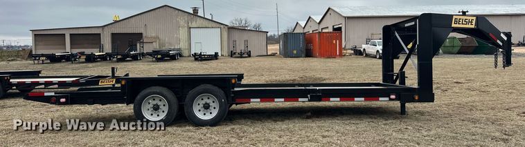image for item EK0345 2023 Belshe TB16 tilt deck equipment trailer