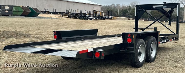 image for item EK0345 2023 Belshe TB16 tilt deck equipment trailer