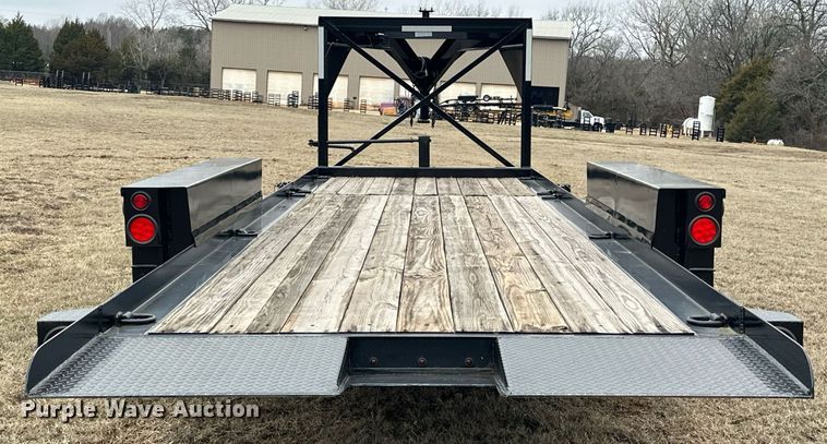 image for item EK0345 2023 Belshe TB16 tilt deck equipment trailer