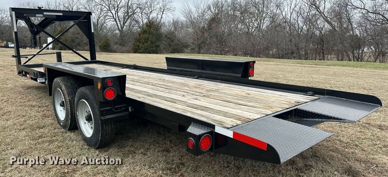 image for item EK0345 2023 Belshe TB16 tilt deck equipment trailer