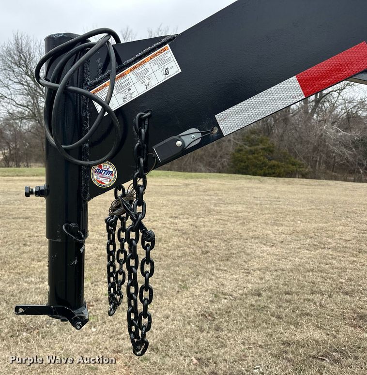 image for item EK0345 2023 Belshe TB16 tilt deck equipment trailer