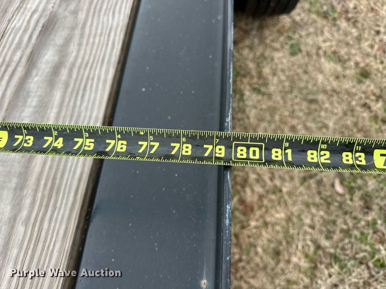 image for item EK0345 2023 Belshe TB16 tilt deck equipment trailer