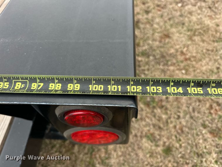 image for item EK0345 2023 Belshe TB16 tilt deck equipment trailer