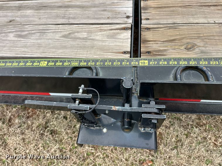 image for item EK0345 2023 Belshe TB16 tilt deck equipment trailer