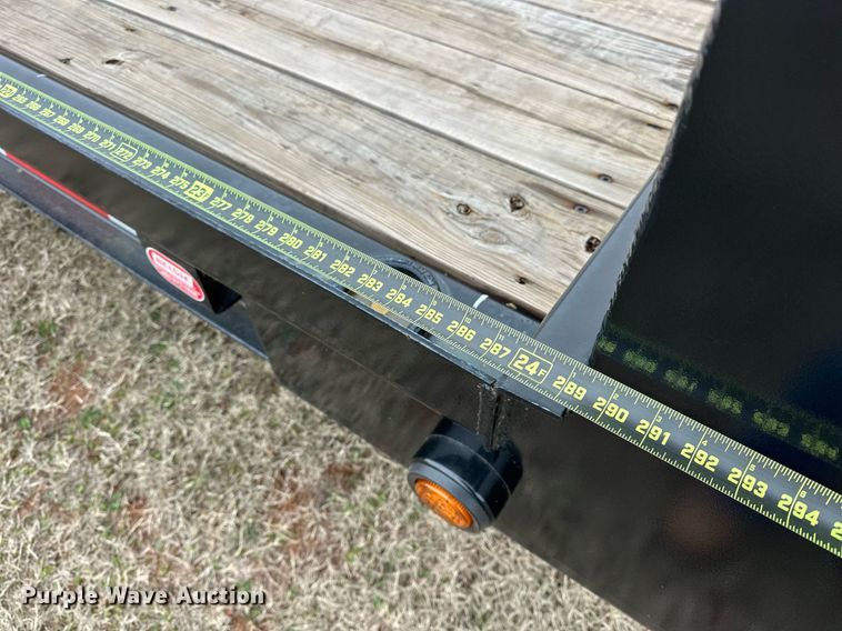 image for item EK0345 2023 Belshe TB16 tilt deck equipment trailer