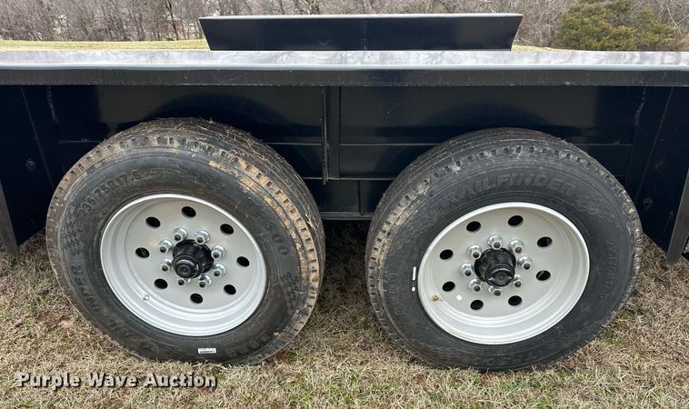 image for item EK0345 2023 Belshe TB16 tilt deck equipment trailer