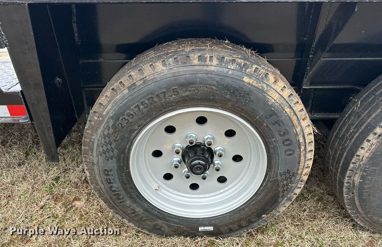 image for item EK0345 2023 Belshe TB16 tilt deck equipment trailer