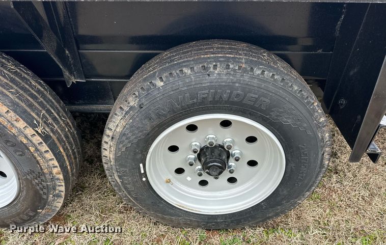 image for item EK0345 2023 Belshe TB16 tilt deck equipment trailer