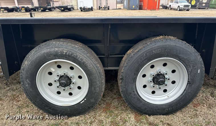 image for item EK0345 2023 Belshe TB16 tilt deck equipment trailer