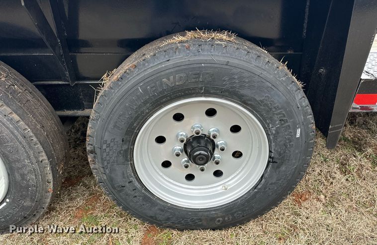 image for item EK0345 2023 Belshe TB16 tilt deck equipment trailer