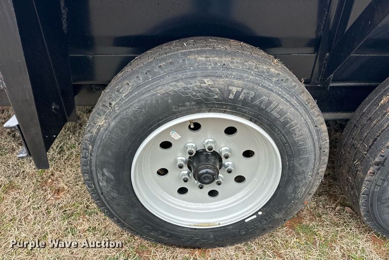 image for item EK0345 2023 Belshe TB16 tilt deck equipment trailer